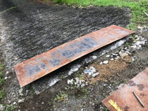 敷地内　舗装　＠わたし雑貨店