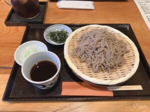 わたしは鴨蕎麦を頼みませんでした。